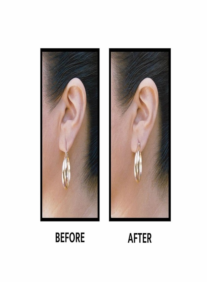 HAV CREATION Soft Silicone Rubber Earring Back Stoppers for Gold, Diamond, Silver & Heavy Earrings | Flat Clear Push Buttons for Big Holes | Earring Findings & Stud Support for Women & Girls - Image 5